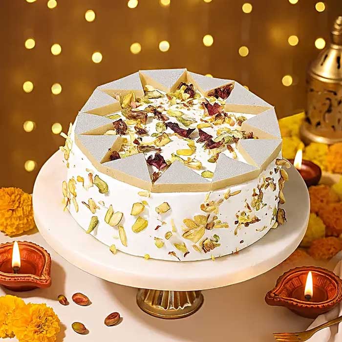 Kaju Katli Cake in Mangalore